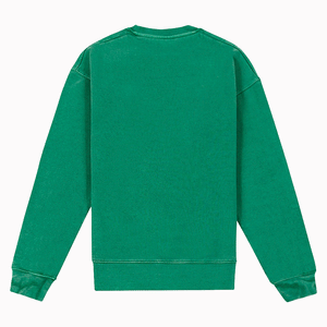 Garment- dyed artwork sweatshirt